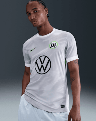 VfL Wolfsburg 2025/2026 Stadium Away Men's Nike Dri-FIT Football